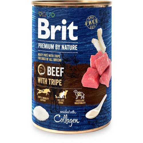 BRIT Premium by Nature dog adult govedina sa škembicima konzerva 400g Cene