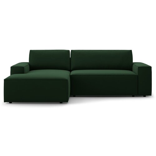 Micadoni Tamno zelena sklopiva kutna garnitura od bouclé tkanine (s lijevim kutom) Jodie – Home Cijene