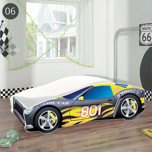  Dječji krevet ACMA Auto 160x80 cm 06-racer-801 Cijene