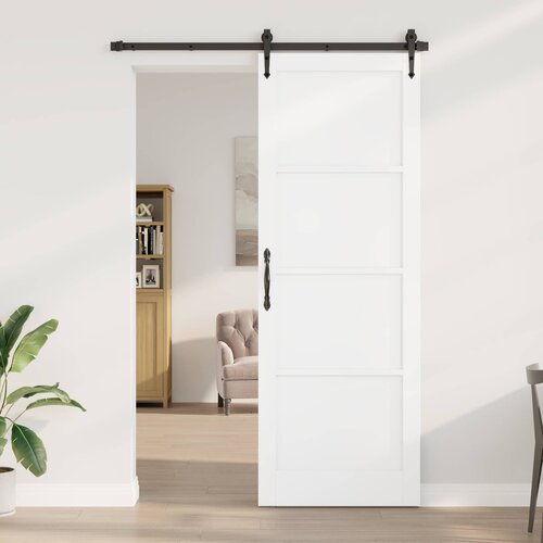 Unutarnja vrata Bijela 83 x 232 cm &Scaron;perploča Cijene