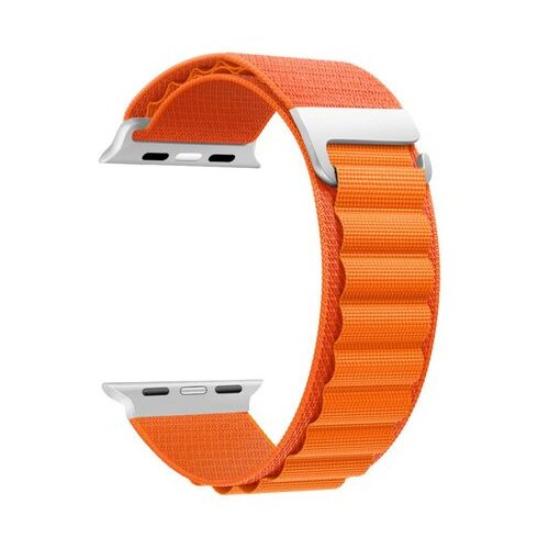 Ksix izmjenjivi najlonski remen kompatibilan s Apple Watch 42/44/45mm,narančast Cijene
