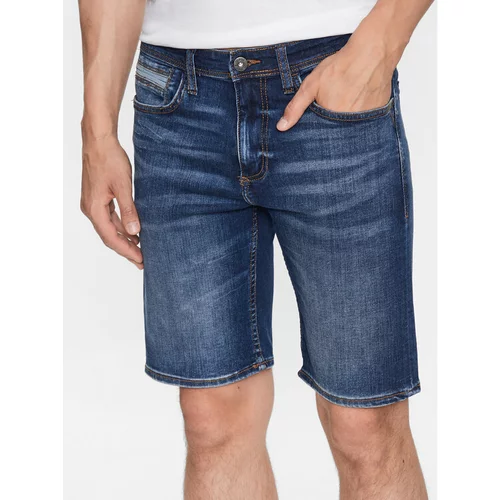 Blend Jeans kratke hlače 20715200 Modra Regular Fit