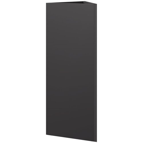  Vrtna sadilica crna trokutasta 30 x 26 x 75 cm čelična Slike