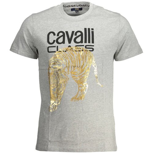Cavalli Class T-SHIRT SHORT SLEEVE MAN GRAY Cijene