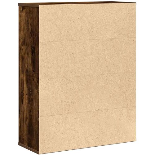  Regal za knjige boja hrasta 60x24x76 5 cm od konstruiranog drva Slike