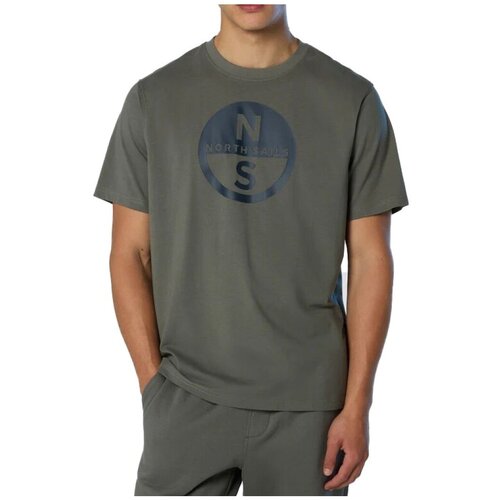 North Sails Majice s kratkimi rokavi T SHIRT SHORT SLEEVE Zelena Slike
