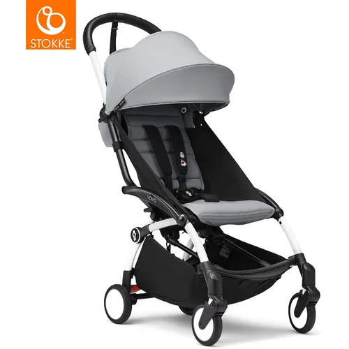 Stokke yoyo³ otroški voziček 6+ stone (white frame)