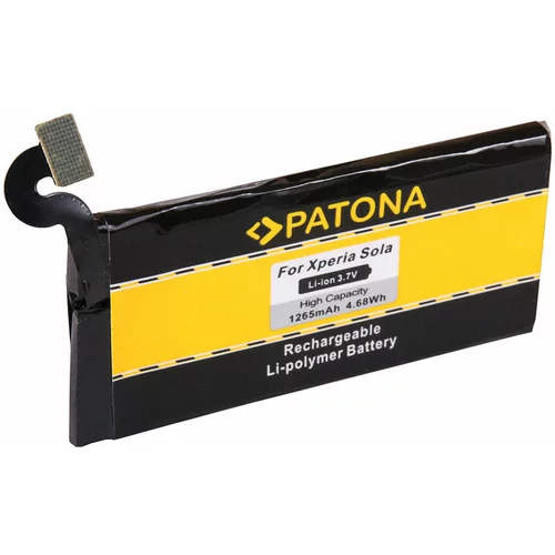 Patona Baterija za Sony Xperia MT27i / Sola, 1265 mAh