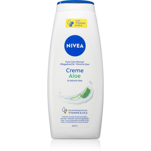 Nivea Creme Aloe negovalni gel za prhanje 650 ml Cene