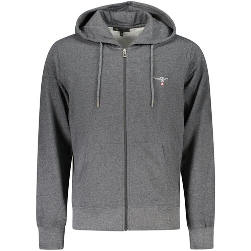 ACCADEMIA MILITARE MILITARY ACADEMY MEN&amp;amp;#39;S GRAY ZIP-UP SWEATSHIRT Slike