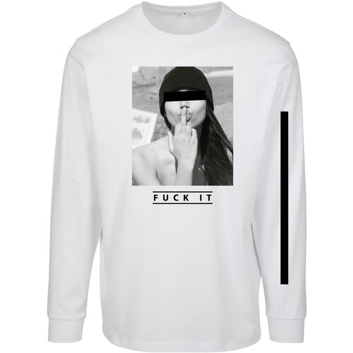 MT Men Fuck White Long Sleeve Cene