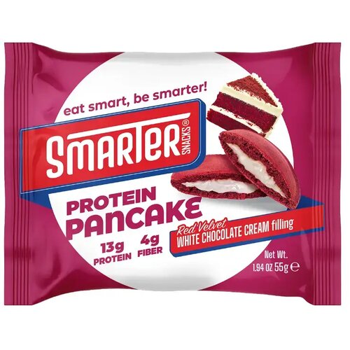  Smarter Snacks Proteinska palačinka Red Velvet White Chocolate - 55g Cijene