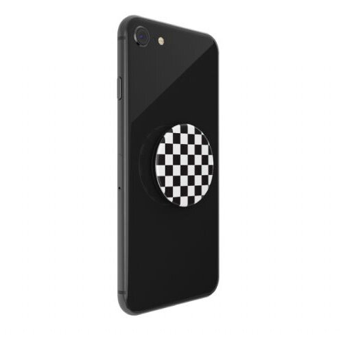 KS popsockets držalo / stojalo popgrip checker black Slike