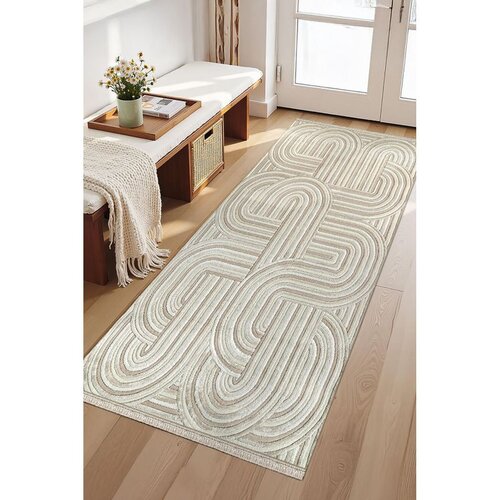 Conceptum Hypnose Amorf - Ar005 Tepih u krem boji (100 x 300 cm) Cene