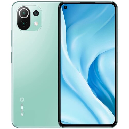 Xiaomi Obnovljeno - znaki rabe - Mi 11 Lite 5G Dual-SIM zelen pametni telefon, (21201497) Slike