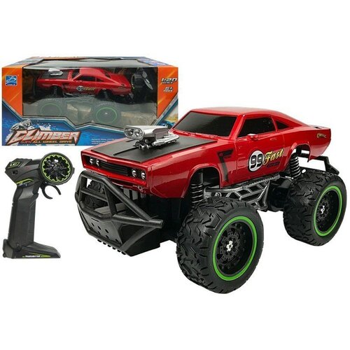 Monster Truck Dodge na daljinsko upravljanje 1:20 crveni Cijene