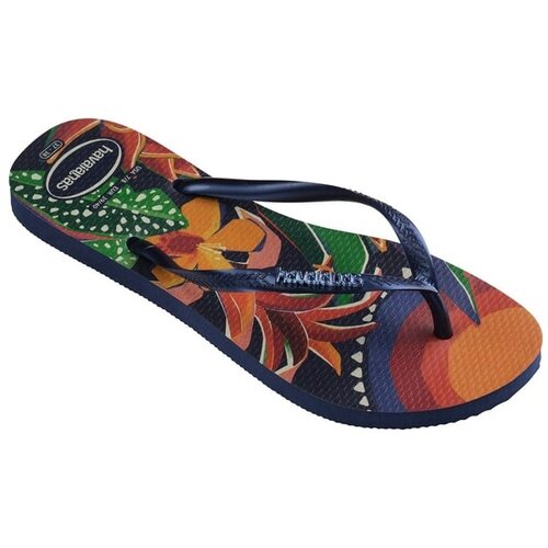 Havaianas Japonke SLIM TROPICAL Večbarvna Slike