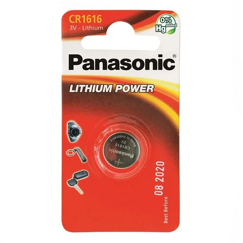 Panasonic baterija CR-1616EL/1B