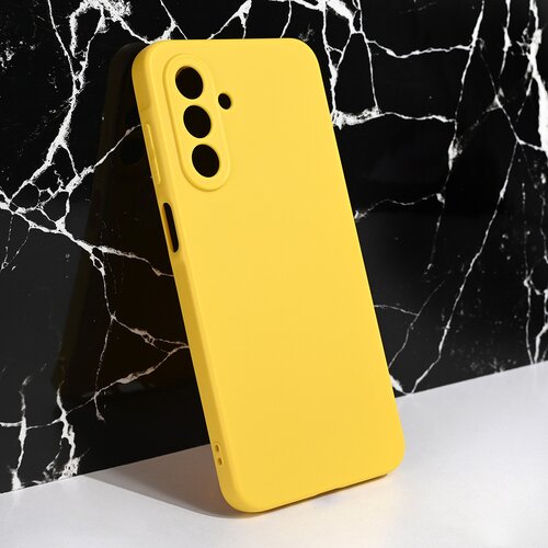  Torbica Shell Velvet za Samsung A266B Galaxy A26 5G zuta Cene