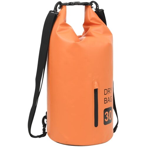 vidaXL Torba Dry Bag z zadrgo oranžna 30 L PVC, (5000284712) Cene