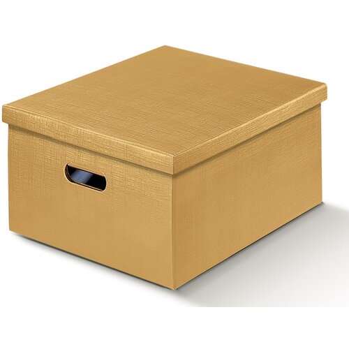  kutija kartonska zlatna sa poklopcem XL-1212 Cene