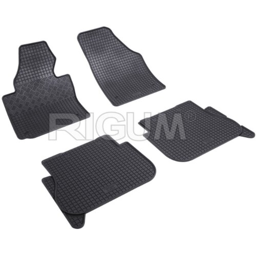 Rigum Tipske gumene patosnice za Volkswagen Caddy 5M 2005, Crne Cene