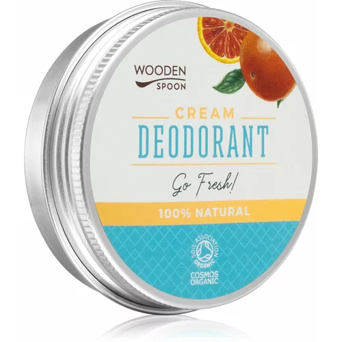 WoodenSpoon Go Fresh! organski kremasti dezodorant 60 ml