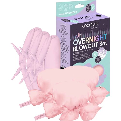  COOLCURL™ Overnight Blowout Set - Pink Cene