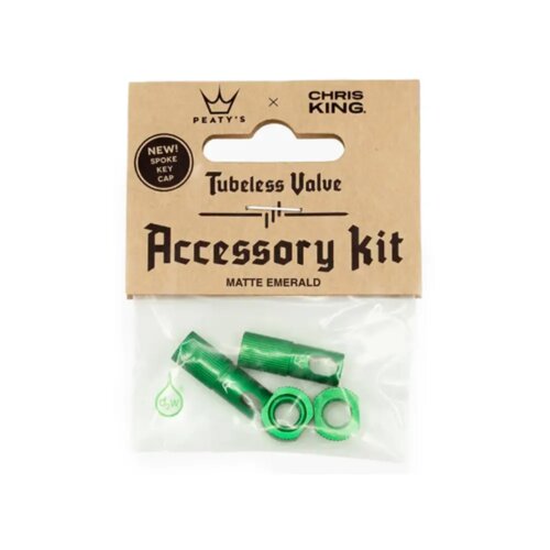 Peaty's accessory kit Tubeless ventila 42mm Green Cijene