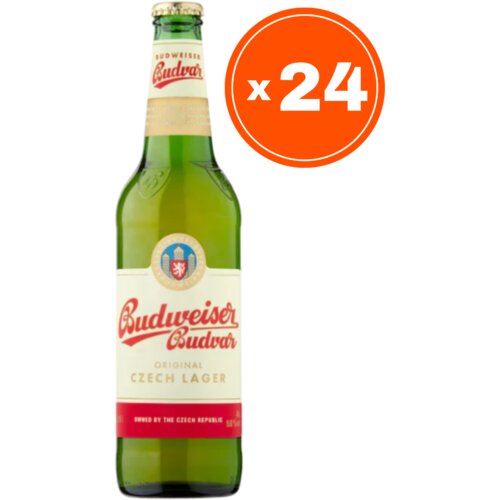 Budweiser Svetlo pivo, 0.33l, 24 komada Slike