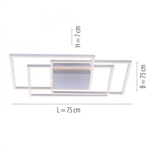 PAUL NEUHAUS 8256-55 - LED prigu&amp;scaron;iva plafonska svetiljka INIGO 3xLED/16W/230V Slike