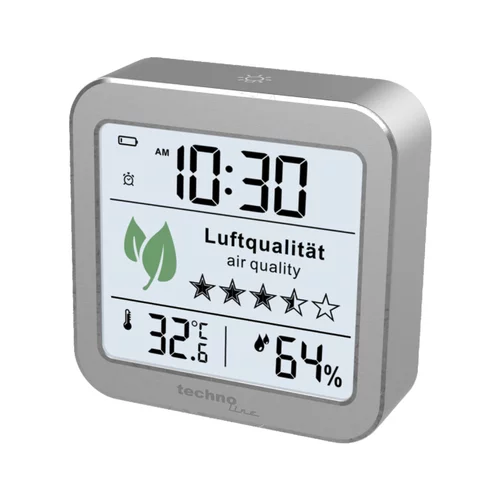 x monitor za kvalitetu zraka WL1020 (Digitalni zaslon, 82 25 82 mm)