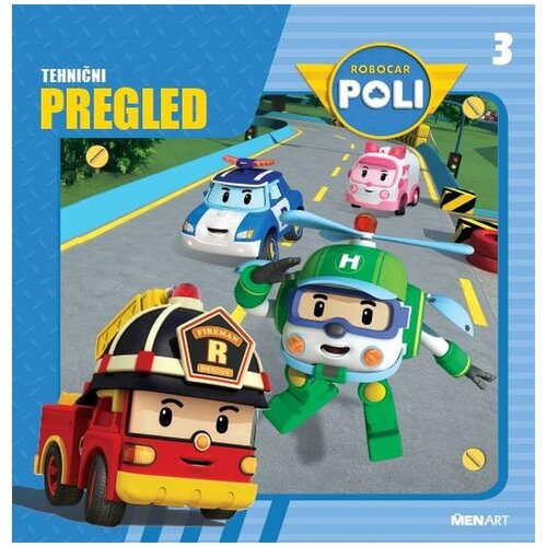 Robocar Poli Slikanica Tehnični pregled RP3 Slike