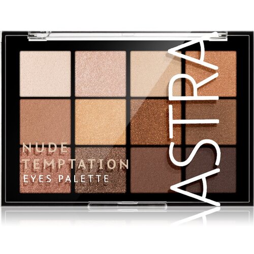 Astra Make-up Palette The Temptation paleta sjenila za oči nijansa Nude Temptation 15 g Slike