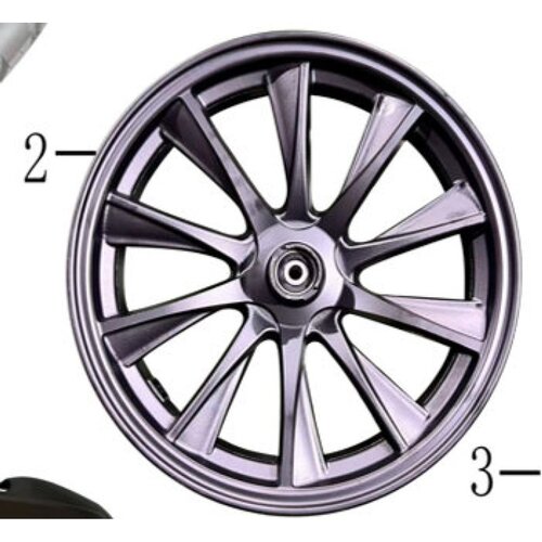  Prednji točak od aluminijuma 2.15×12 6024-30-00001 za skuter Motovene New Flash HF Cene