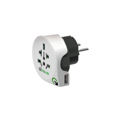 Q2power WORLD TO EUROPE USB Slike
