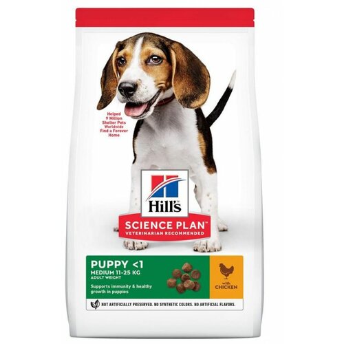 Hill’s Science Plan hrana za štence Medium Puppy Piletina 10kg + 4kg GRATIS Cene