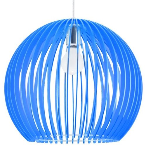 Candellux luster/visilica-haga viseća lampa 1X60W E27 36X36X110 plava Slike