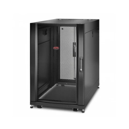 APC netshelter sx 18U server rack enclosure 600mm x 1070mm w/ sides black AR3106 Cene