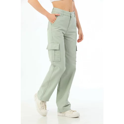 BİKELİFE Jeans - Green - Cargo