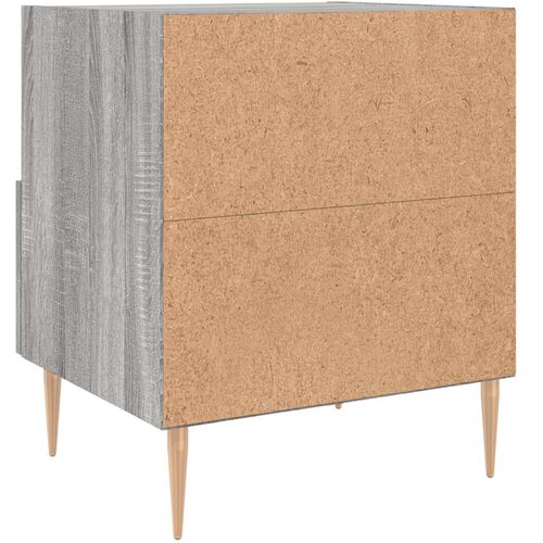 vidaXL Noćni ormarići 2 kom boja hrasta 40x35x47 5cm konstruirano drvo Cijene
