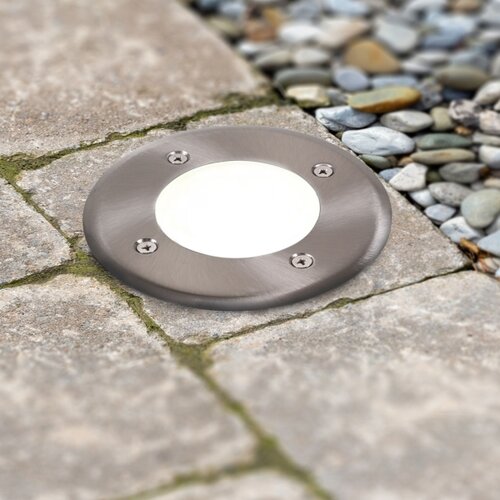  LED ugradna svetiljka MIVO LED/3W/230V prečnika 12 cm IP67 mat hrom Slike