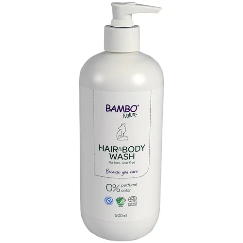 Bambo Nature Gel za umivanje Hair & Body 500 ml