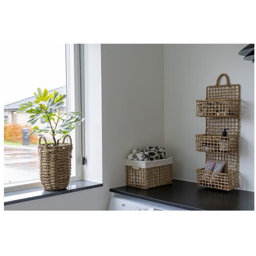 House Nordic Večnivojska kovinska polica v naravni barvi 25 cm Sines &amp;ndash; Slike