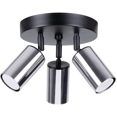 Sollux Lighting Sollux SL.1369 - Spot svetiljka WINX 3xGU10/10W/230V crna/hrom Cene