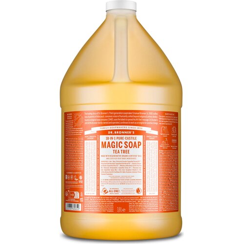 DR. BRONNER'S 18in1 Pure Castile Magic Soap Tea Tree - 3,80 l Cene