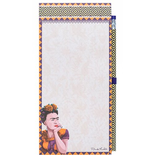 Grupo Erik Editores S. L. Frida Kahlo - Blokčić sa magnetom i olovkom - Frida Kahlo Cene