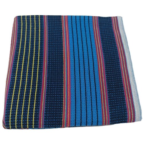 JAHU collections Modra vafel/delovna bombažna brisača 50x100 cm – Cene