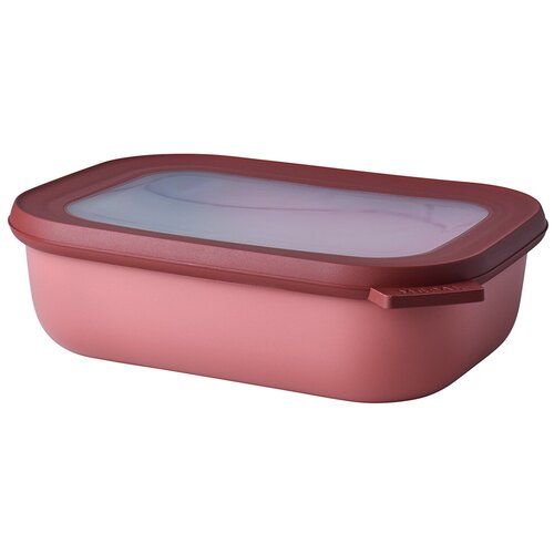 Mepal Cirqula posoda za shranjevanje 1l / 21x16x6cm / bordo / plastika pp, tpe, (20840425) Cene