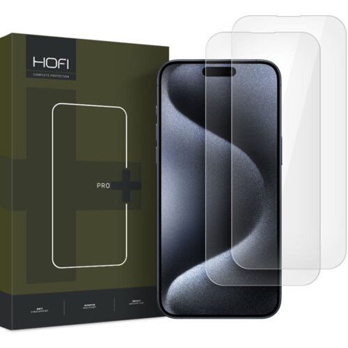 HOFI KALJENO STEKLO GLASS PRO+ 2-PACK ZA IPHONE 16 PLUS CLEAR, (22005176) Cene